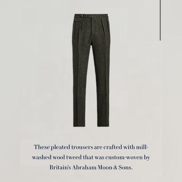 Wool trousers by Polo Ralph Lauren size 28/32 - Picture 4 of 8